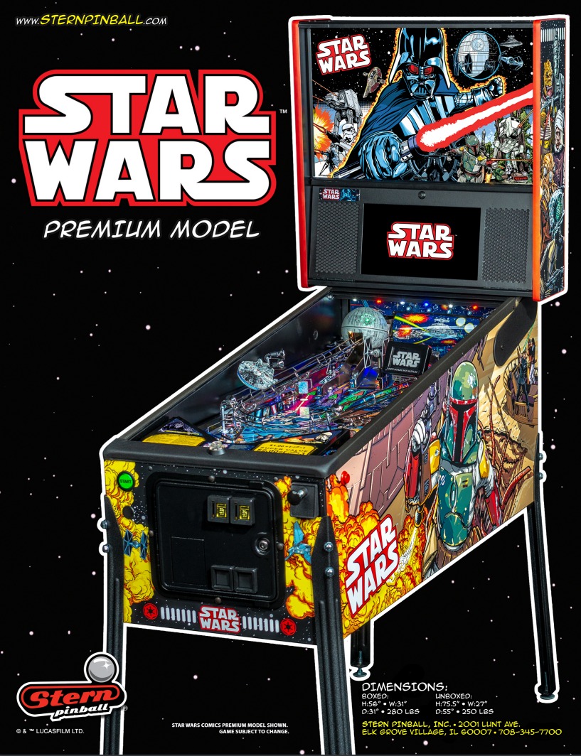 Pinball - Stern Star Wars Premium 2021
